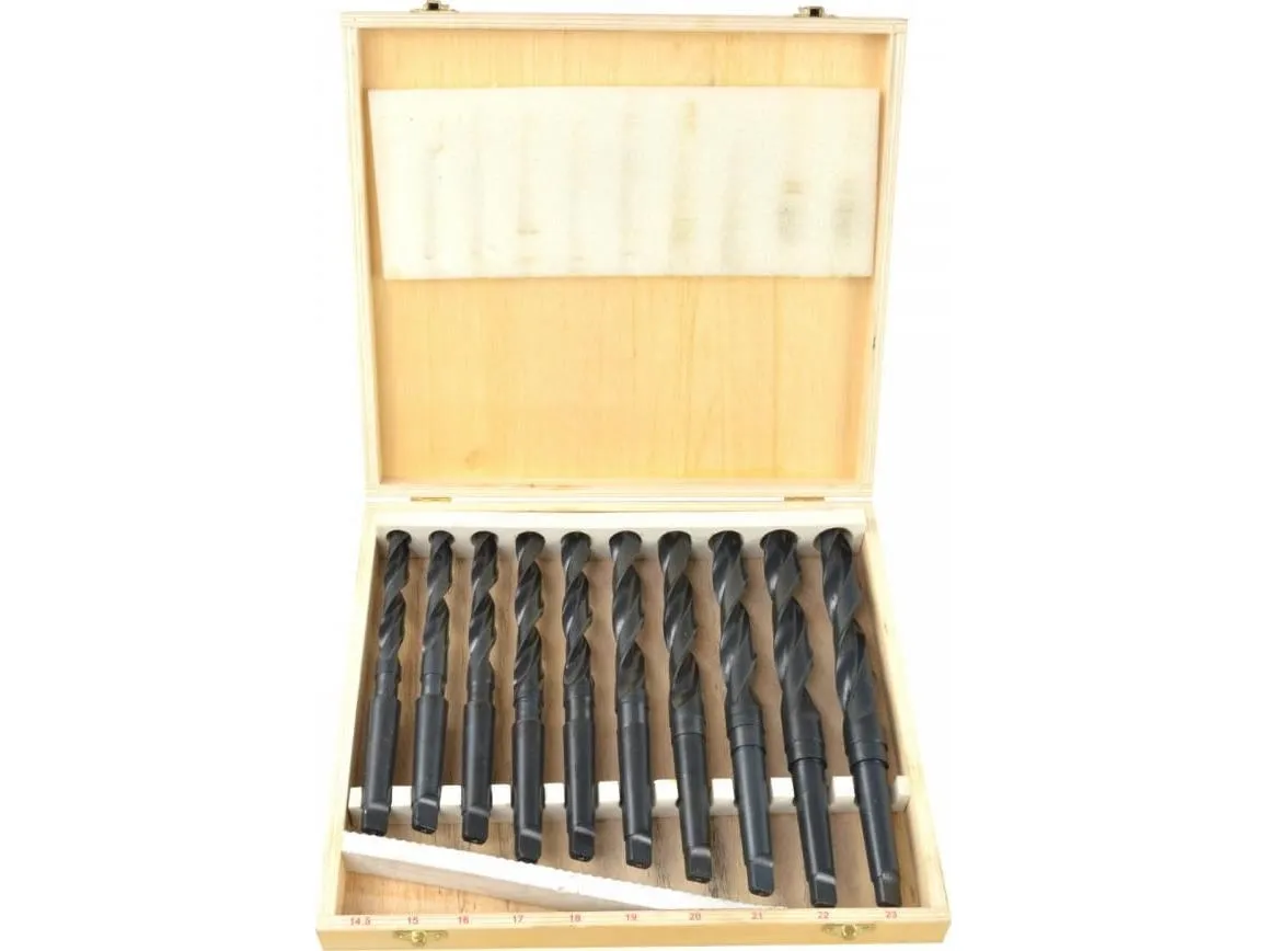 Boresett Geko 10 stk. spiralbor til metall MK2 14,5–23 mm (5) G38116 GEKO