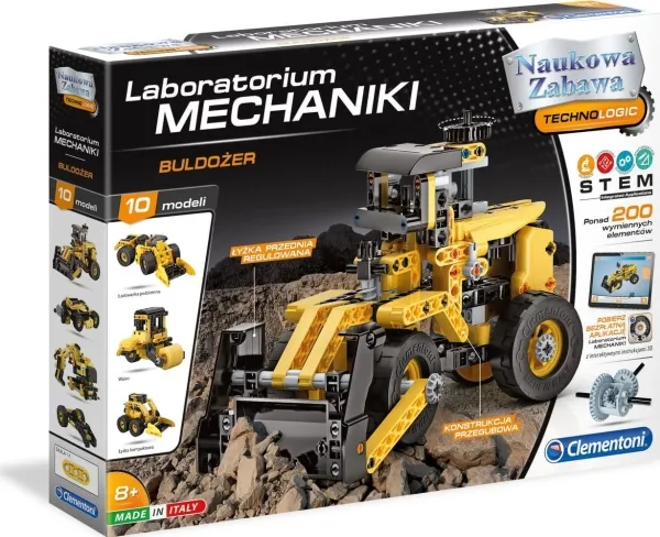 Clementoni laboratorium mekanikk: Bulldoser 8+ (5506330)