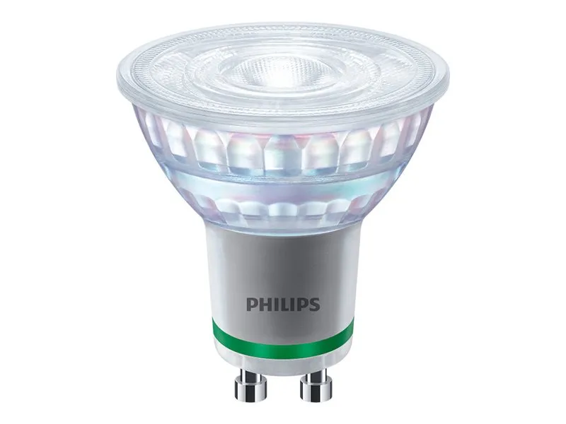 Philips LED Classic - LED-pære for søkelys - form: PAR16 - klar finish - GU10 - 2.1 W (ekvivalent 50 W) - klasse A - nøytralt hvitt lys - 4000 K