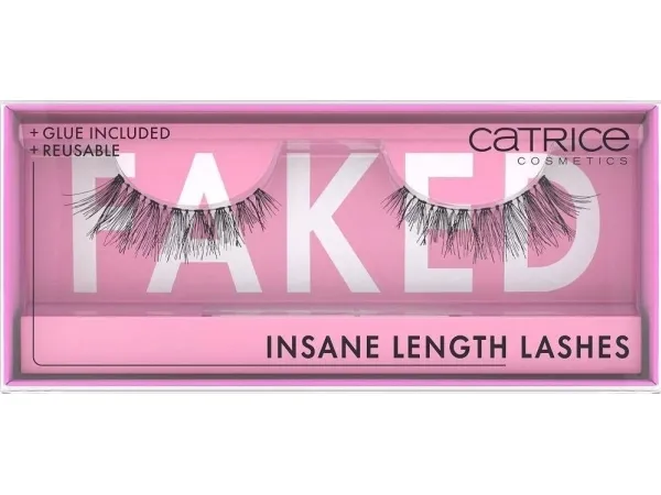 CATRICE_Faked Lashes falske øyevipper på en stripe Vanvittig Lengde