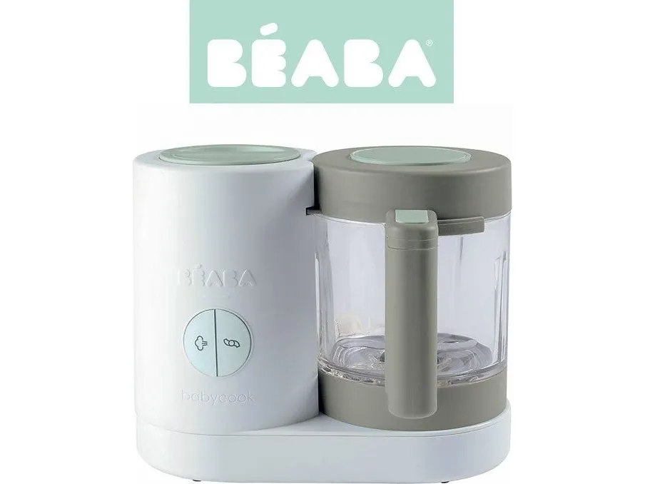 Beaba Babycook Neo damper/varmer, grå/hvit