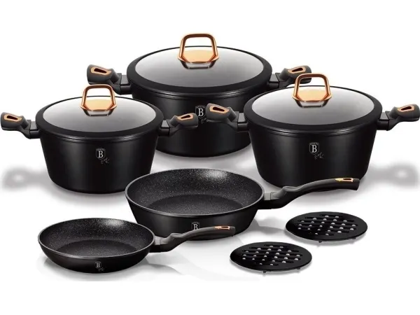 Berlinger Haus Black Rose potter 10 stk (BH-1645)