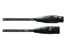 Cordial CIM 5 FM, XLR (3-pin), Hankjønn, XLR (3-pin), Hunkjønn, 5 m, Sort