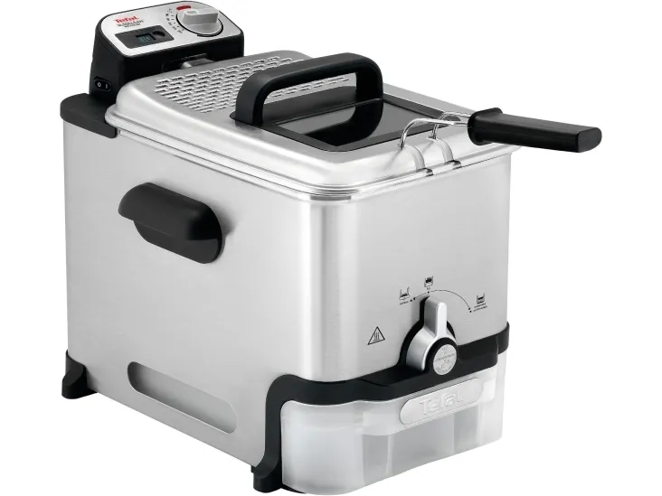 Tefal FR8041, Frityrkoker, 3,5 l, 1,2 kg, 3,5 l, Metall, Single/enkelt