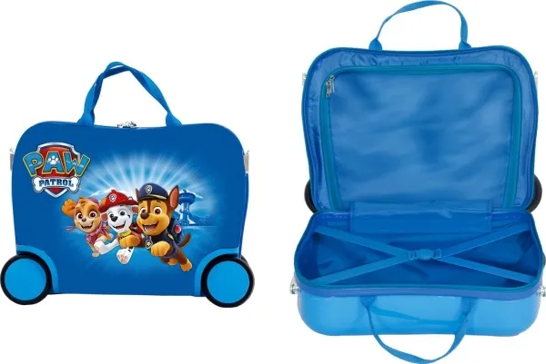 Nickelodeon kjelebag med hjul Paw Patrol - blå liten