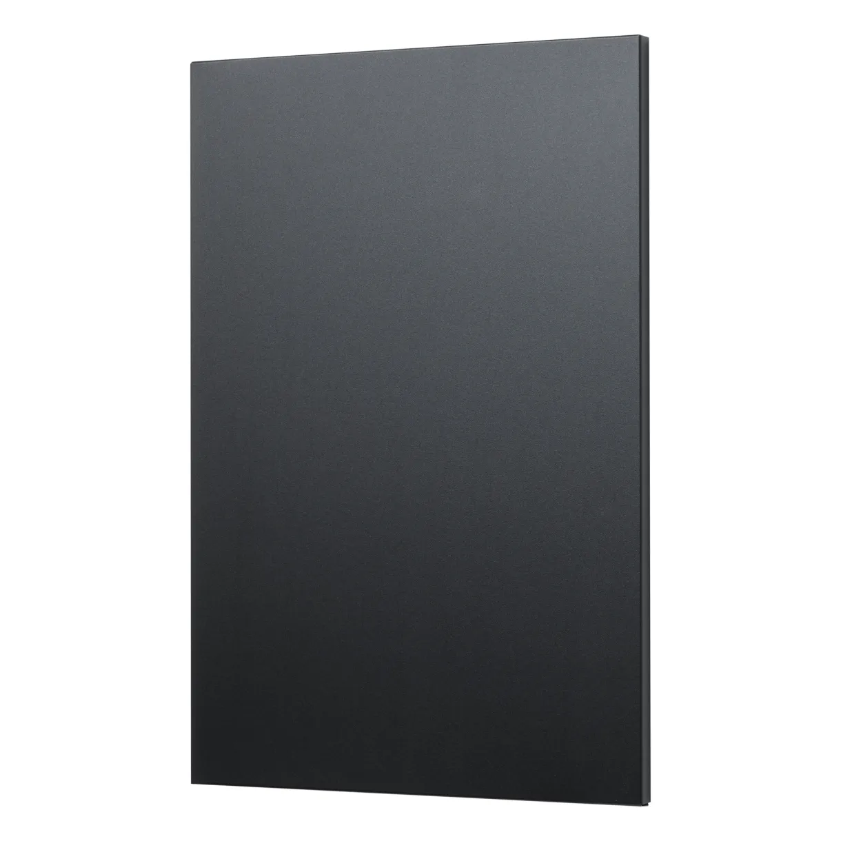 Magnetisk kridttavle i stål 40 x 60 cm. Sort