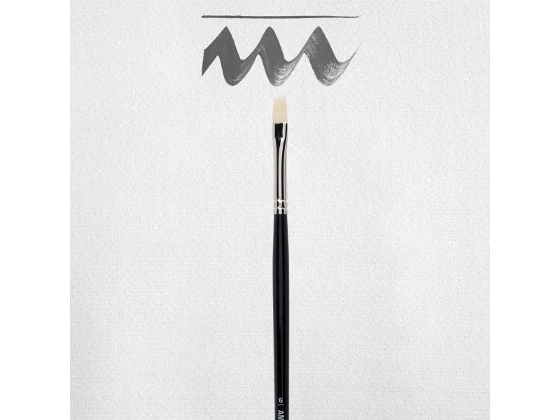 Amsterdam Brush Series 600 #6 – 6 mm – syntetisk flat