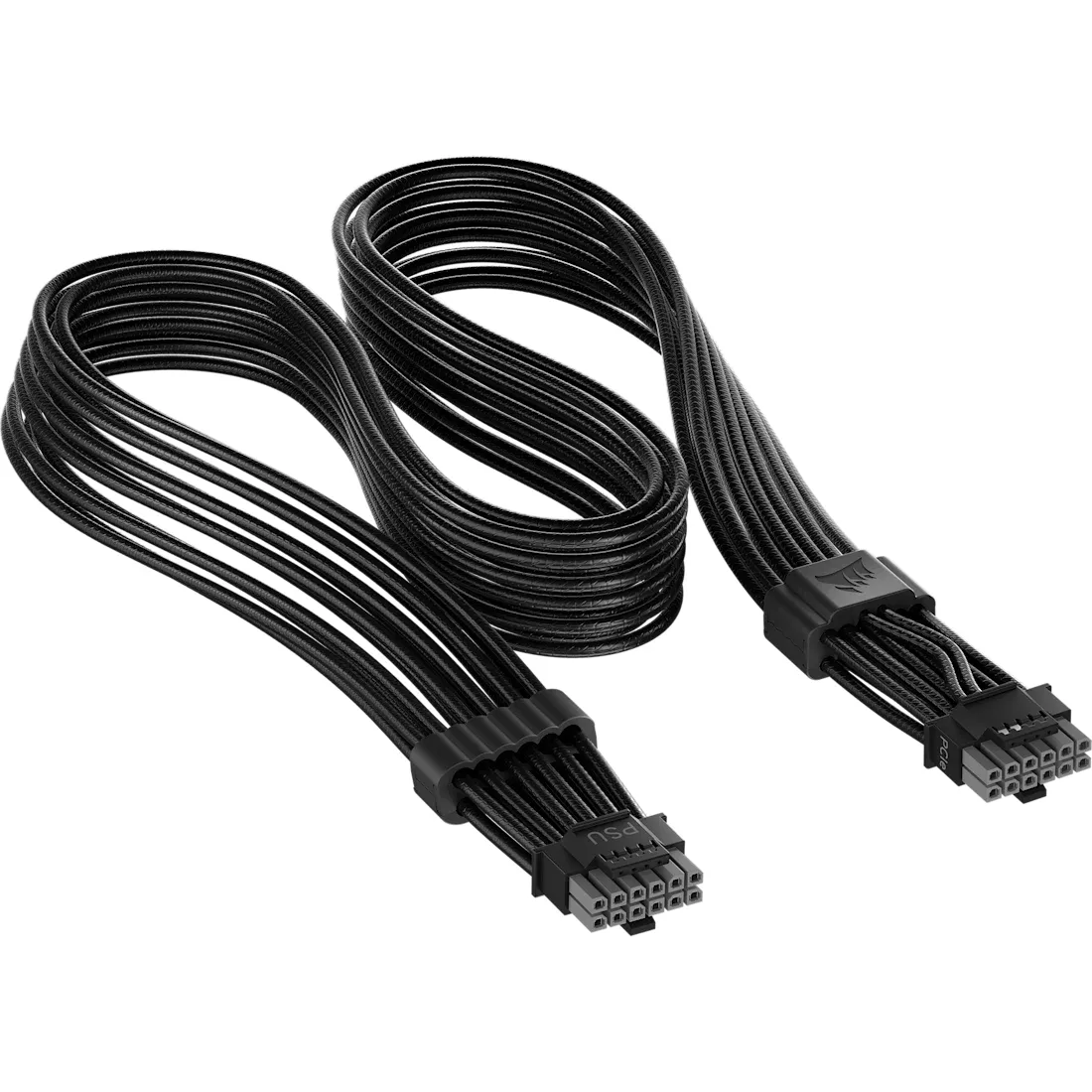 Corsair CP-8920472, 12V-2x6, 12V-2x6, Hankjønn, Hankjønn, Rett, Rett