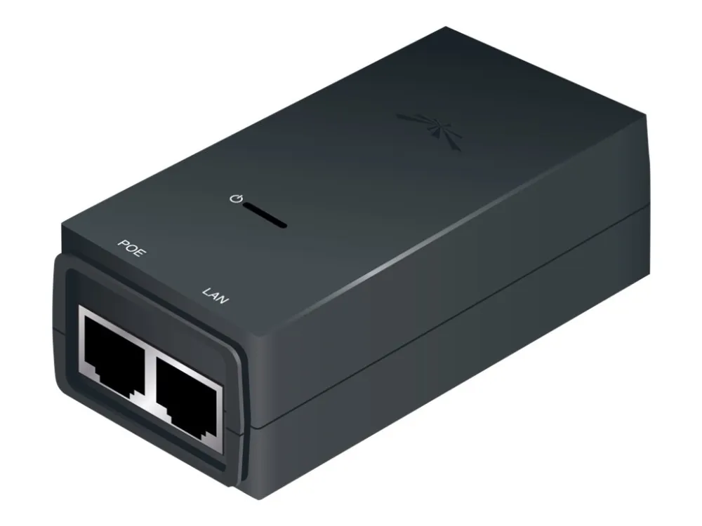 Ubiquiti Networks POE-24-12W-G-WH - Strøminjektor - AC 100-240 V - 12 watt - hvit