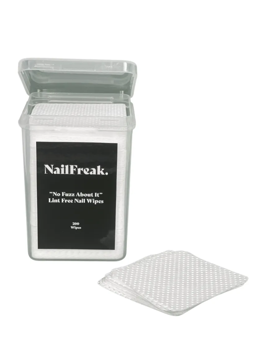 NailFreak Lint-free wipes 200stk