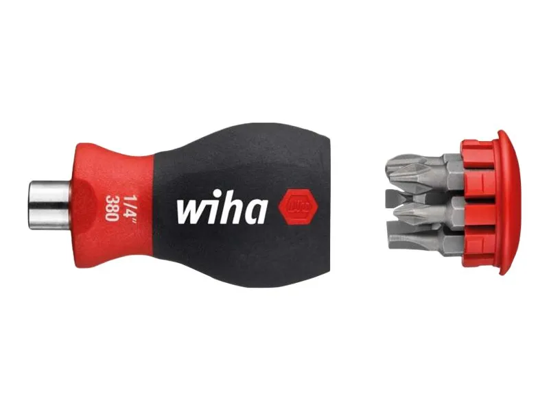 Wiha - Screwdriver handle with bit set