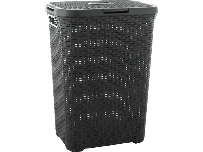 Curver Style skittentøyskurv 60 liter - rotting antrasitt