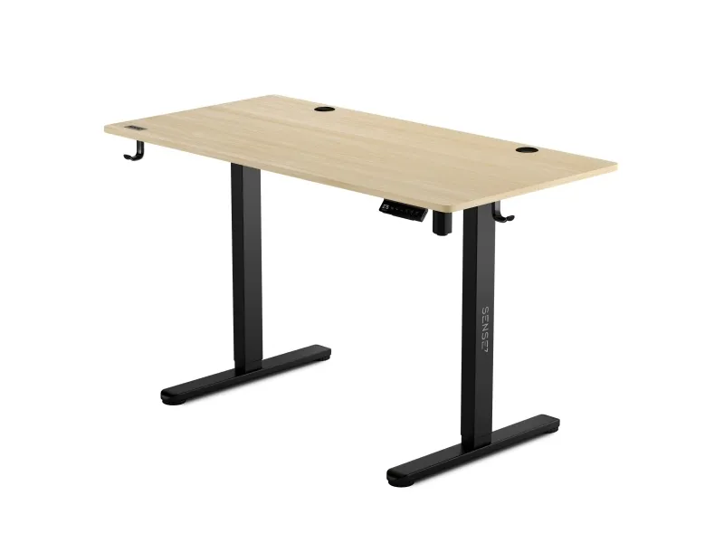 SENSE7 elektrisk skrivebord Nojo 120x60 Black Pine