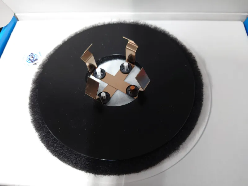 LINDAB Frontplade AIRYFP ROUN Ø125 mm, cirkulær til montage i AIRYB ventilhus, farve RAL9003.