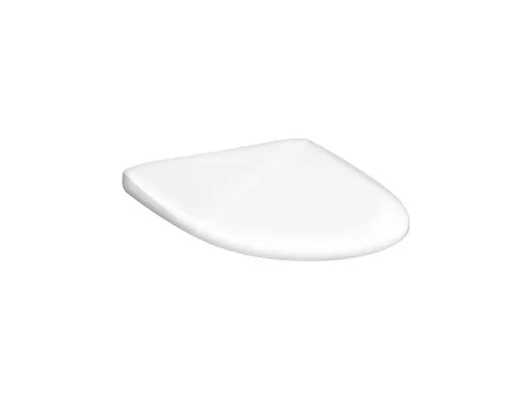 Toiletsæde Nautic hvid slim seat sc & qr