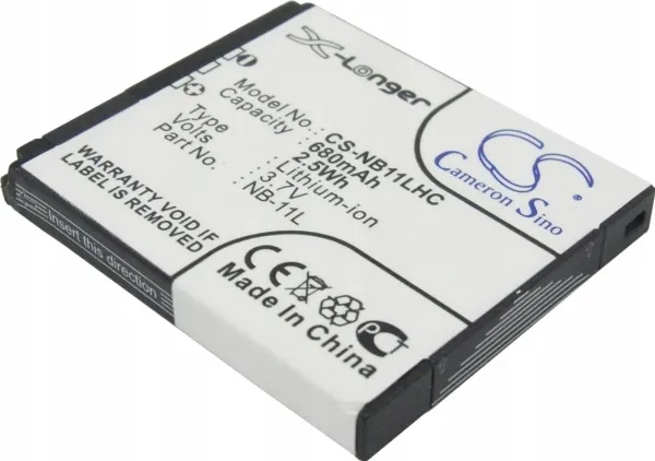 Akumulator Cameron Sino Akumulator Bateria Typu Nb-11l / Nb-11lh / Nb11l Do Canon / Cs-nb11lhc