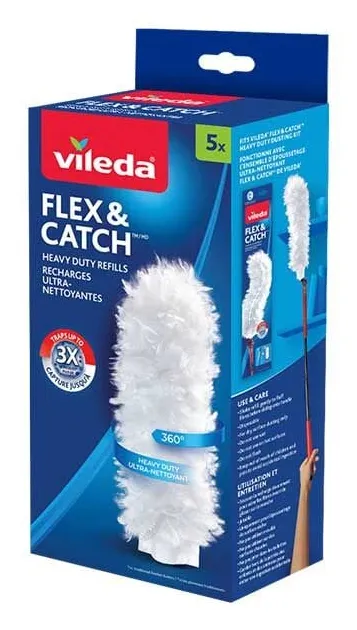 Flex &amp  Catch støvkostrefiller 5 stk Vileda
