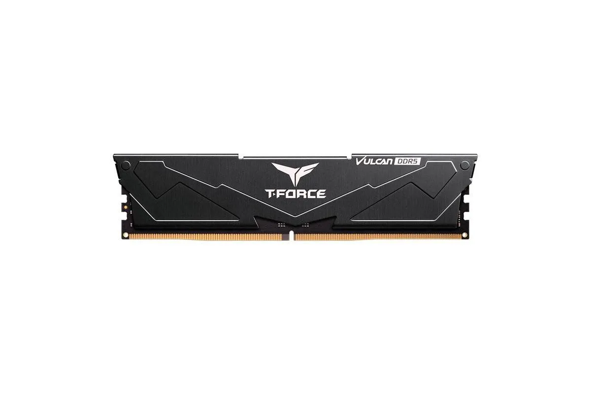 T-FORCE Vulcan - DDR5 - modul - 16 GB - DIMM 288-pin - 3000 MHz / PC5-48000 - CL38 - 1.25 V - ikke-bufret - on-die ECC - svart