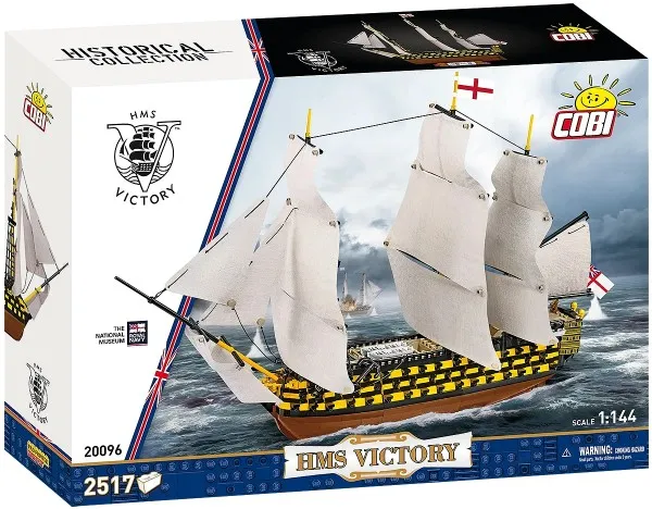 COBI byggklosser HMS Victory 2517 deler