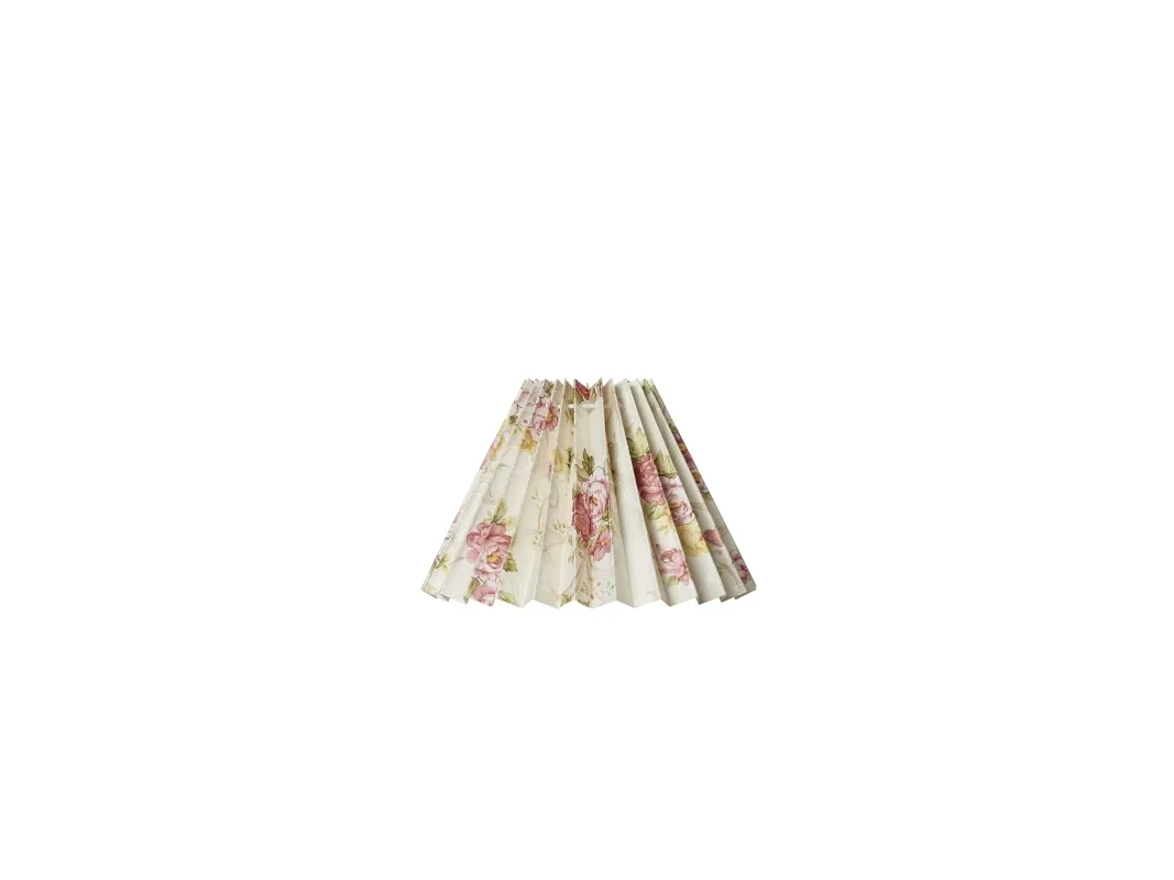Plisseringsskjerm Rosenborg Hacienda side 15 cm blomster