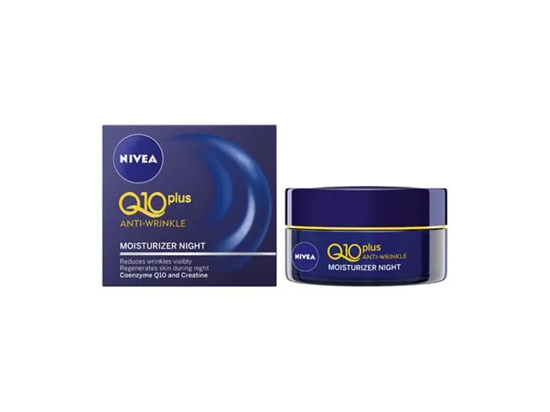 Nivea Night Cream Antiwrinkle Q10 Plus 50 Ml
