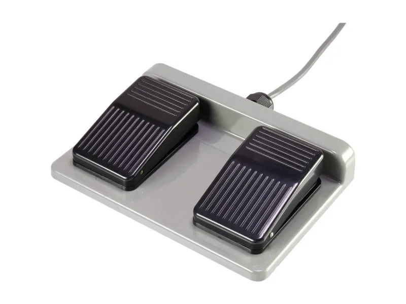 TRU COMPONENTS fotkontakt 250 V/AC 10 A, 2 pedaler, 2 sluttkontakt