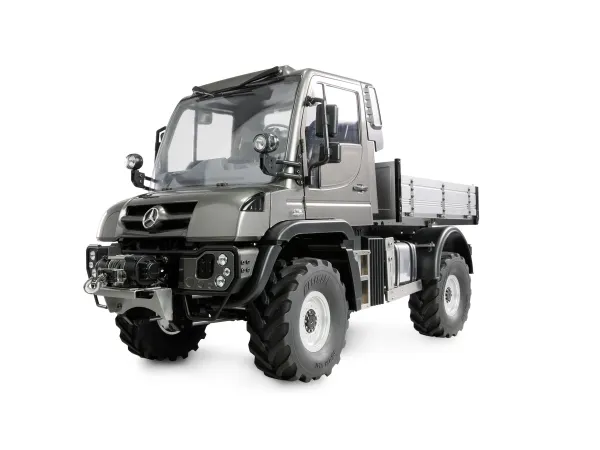 Amewi Mercedes-Benz Unimog redskapsbærer 4WD antrasitt 1 10 ARTR (22683)