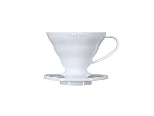 Hario V60, Drypper, Hvit, Keramisk, 1 stykker