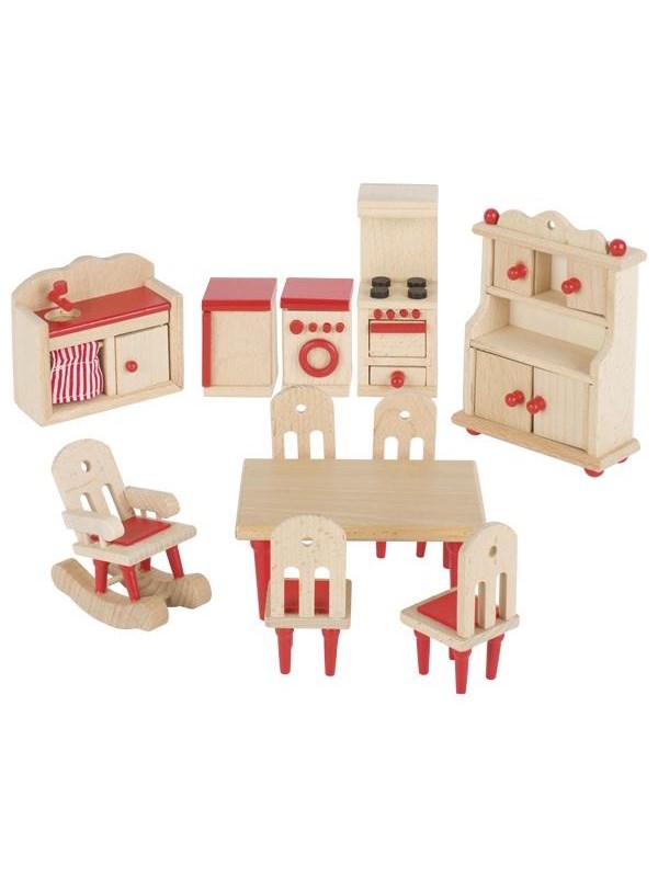 Goki Dollhouse Furniture Kitchen