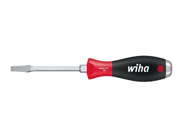 Wiha Werkstatt sporskrutrekker SoftFinish klinge-bredde 5,5 mm klinge-lengde 100 mm DIN ISO 2380 (03225)