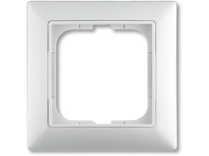 ABB-basic55 Ramme, blank hvid, 1 modul