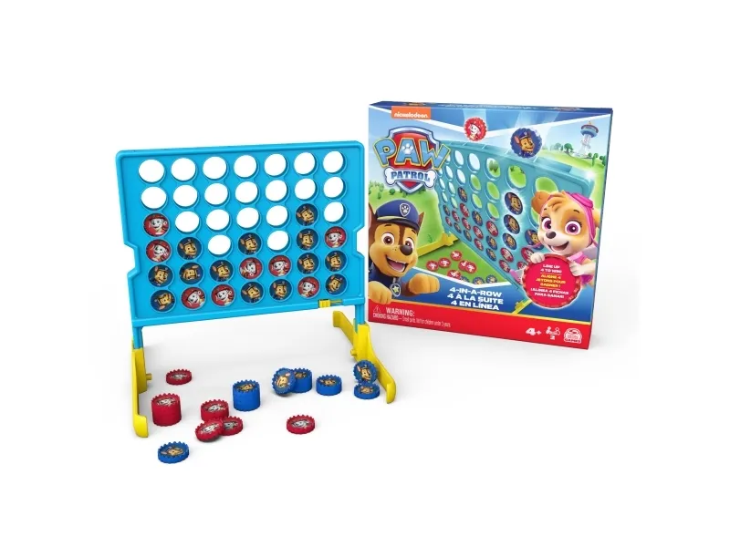 Spin Master Games Four in Row, Brettspill, Strategi, 4 år, Familiespill