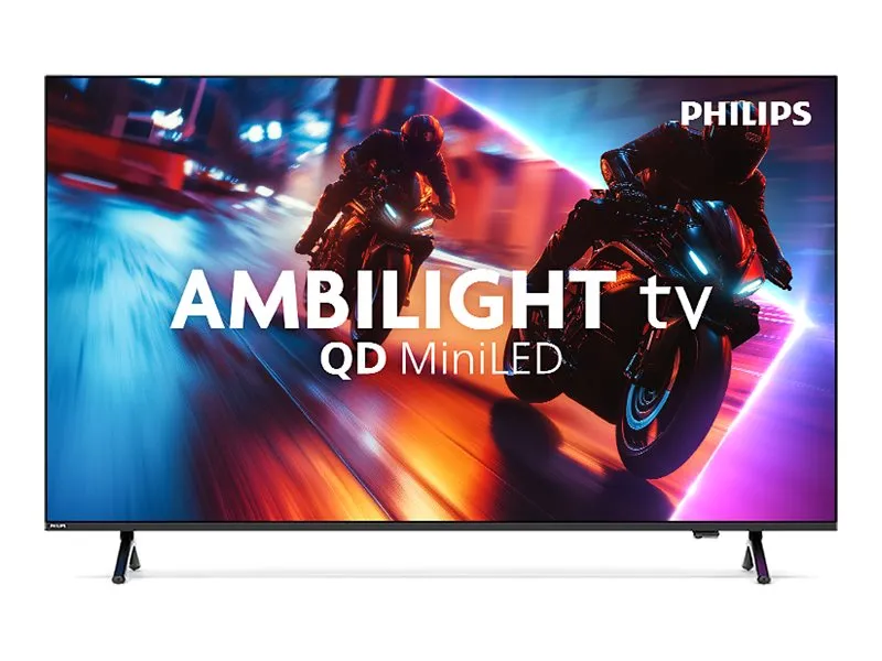 Philips 75MLED920 - 75 Diagonalklasse LED-bakgrunnsbelyst LCD TV - QLED - Smart TV - TITAN OS - 4K UHD (2160p) 3840 x 2160 - HDR - Quantum Dot, Mini-LED - svart