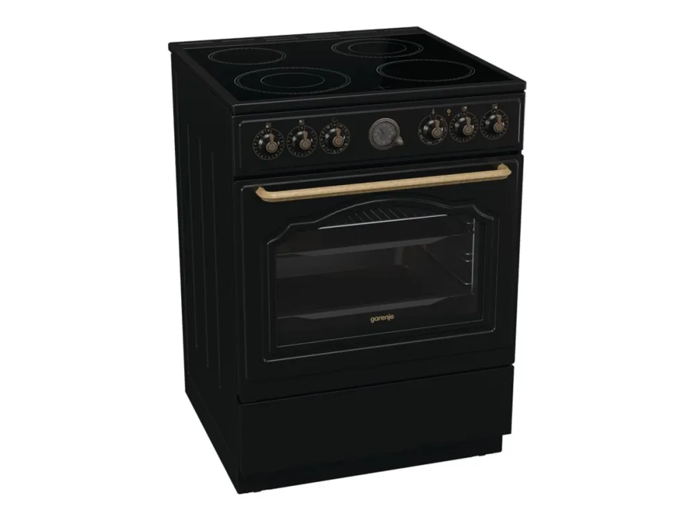 Gorenje Classic GECS6B71CLB Frittstående komfyr - svart