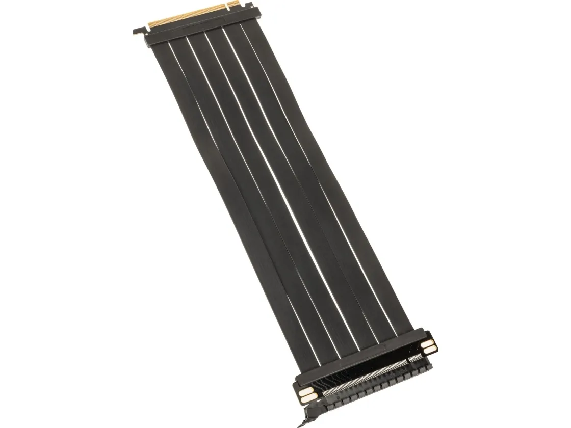 Kolink PCIe 5.0 riser-kabel, 180 grader, x16 - svart, 300 mm