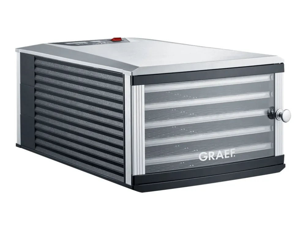 Graef Young Line DA506 - Matdehydrator - 630 W - sølv