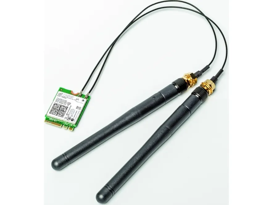 Asrock DeskMini Wi-Fi 6E AX210 M.2 Kit, Intern, Trådløs, M.2, WLAN / Bluetooth, Wi-Fi 6E (802.11ax)