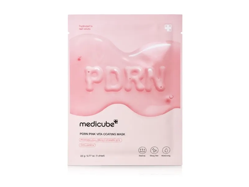 Medicube Pdrn Pink Vita Coating Mask