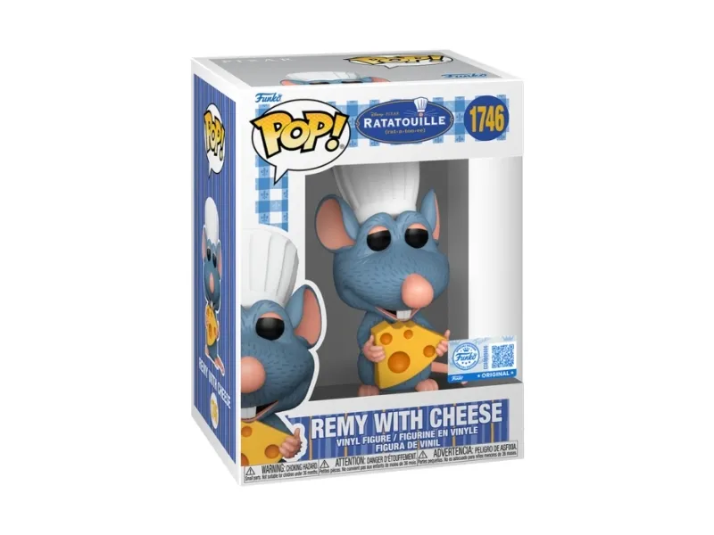 Funko POP Vinyl Excl Ratatouille Remy w/Cheese