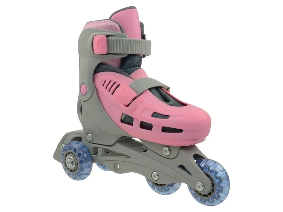 Inlineskate TRISKATE str. S 31-34 rosa