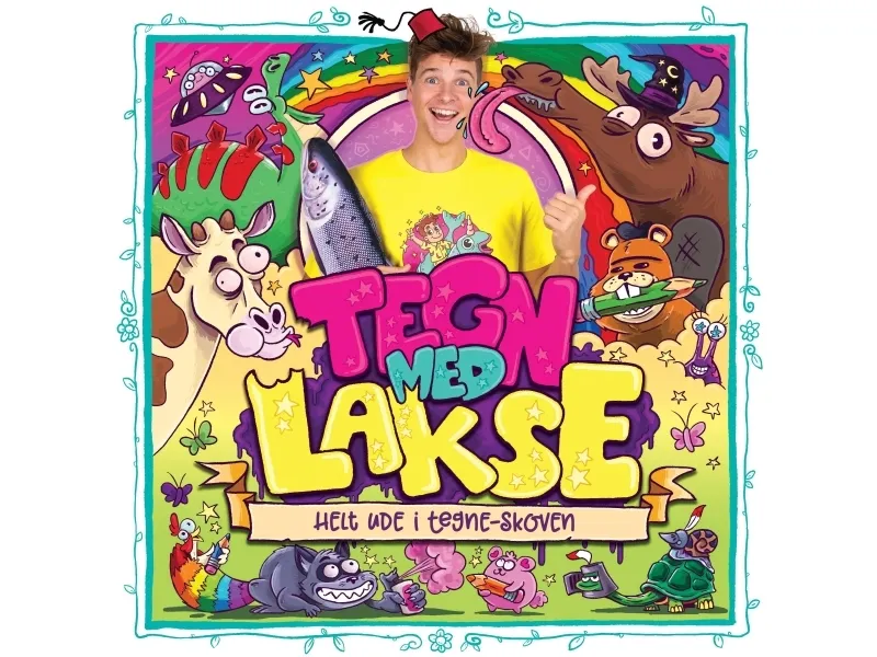 Tegn med Lakse 2 | Lakse-rytteren | Språk: Dansk