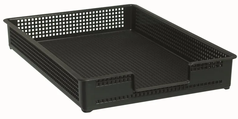 Brevbakke, Bantex Orth 9892, polystyren, A4, HxBxD: 4,6 x 24 x 34 cm, sort