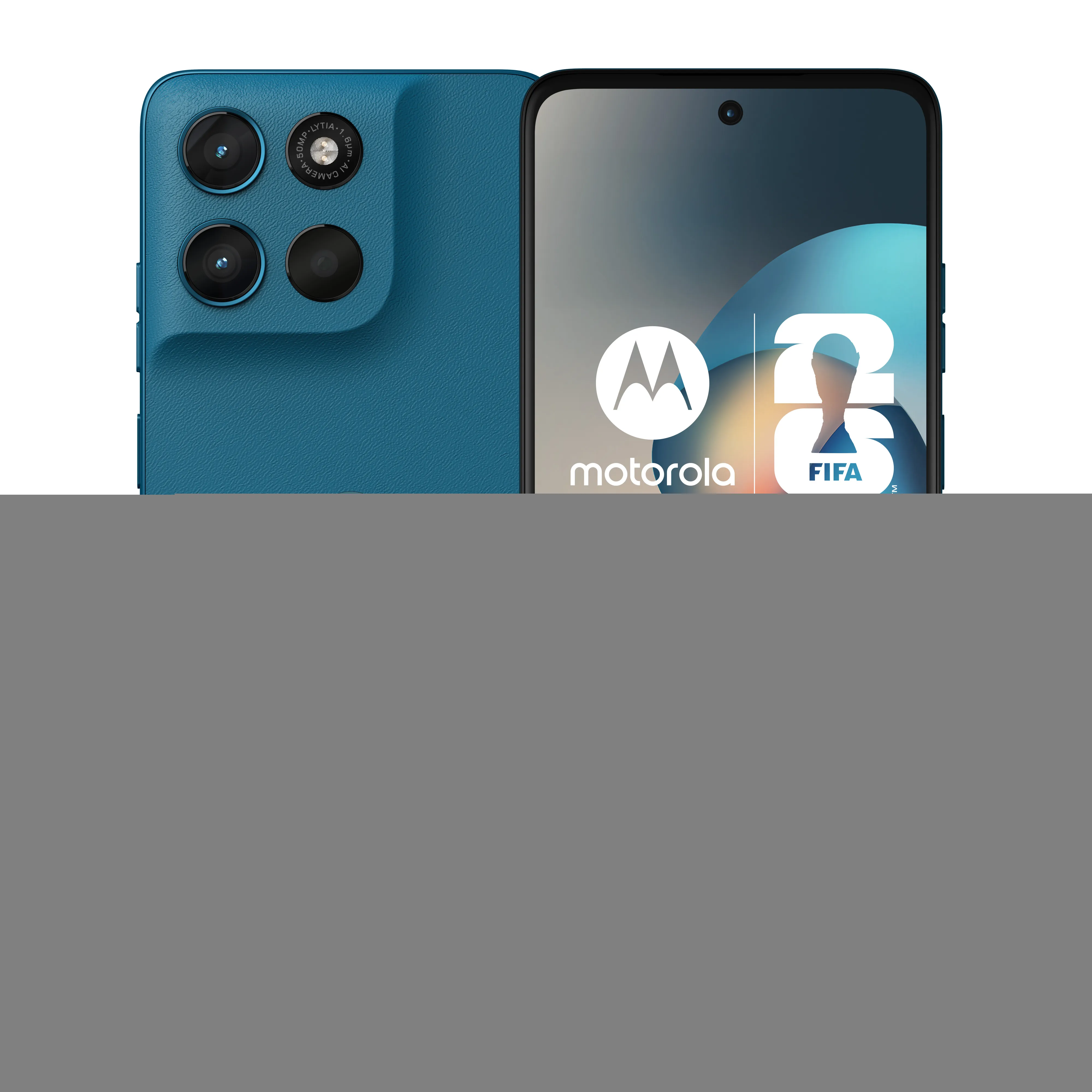 Motorola Moto G57 - 5G smarttelefon - dobbelt-SIM / Internminne 256 GB - front camera