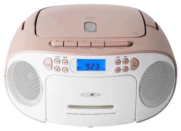 Reflexion RCR2260, Bærbar, FM, PLL, 20 W, LCD, Blå, 3,5 mm