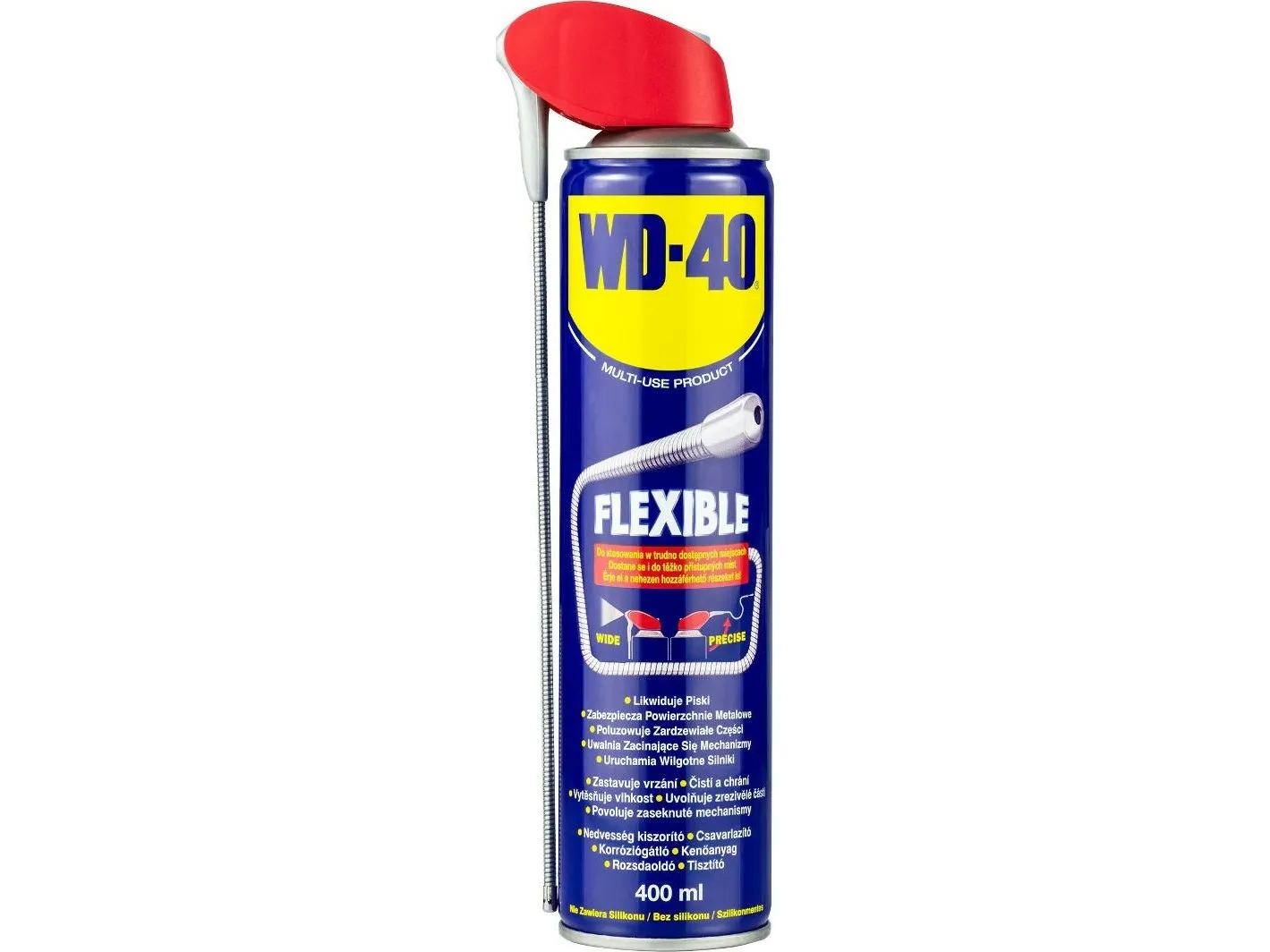 WD-40 multifunksjonsmiddel 400ml fleksibel elastisk applikator