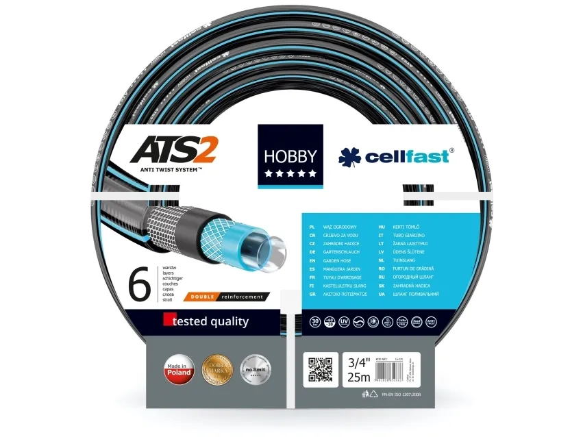 Cellfast hageslange Hobby 3/4 &quot 25m (16-220)