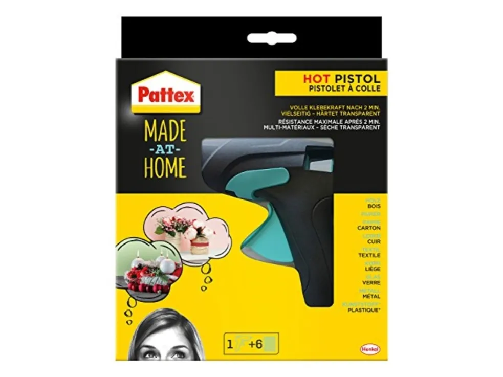 Pattex 9H PMHHP, Elektrisk limpistol, Svart, Gult, 1,1 cm, 1 stykker