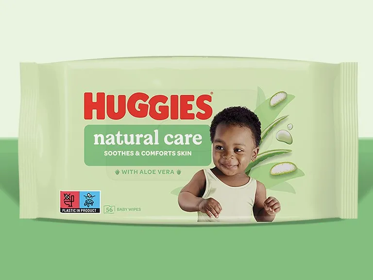 Huggies Natural Care Våtservietter 56 stk.