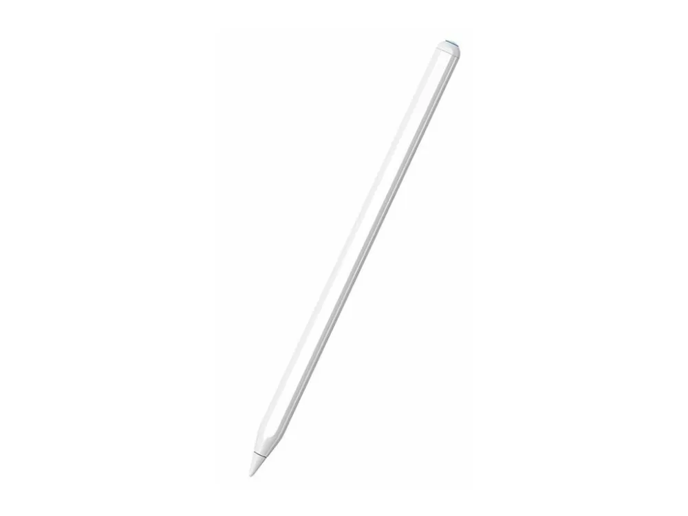 eSTUFF ES68900010, Universal, Apple, Hvit, iPad Mini (Gen 5/6) iPad (Gen 6/7/8/9/10) iPad Air (Gen 3/4/5) iPad Pro 11 (Gen 1/2/3/4) iPad Pro..., Kapasitiv, Aluminium