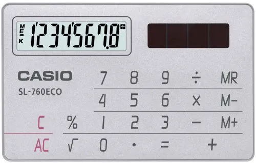Casio SL-760ECO Business Card Calculator